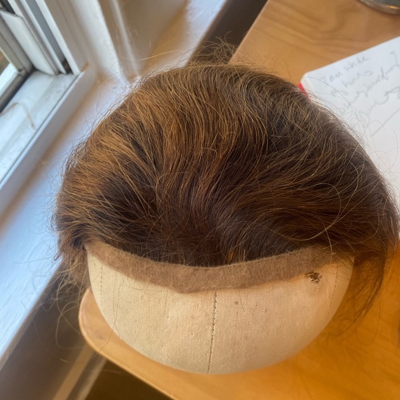 💯 18” REMY GOLDEN BROWN THICK WAVY HUMAN HAIR WIG MONOFILAMENT COMB ATTACHMENT - Picture 14 of 16